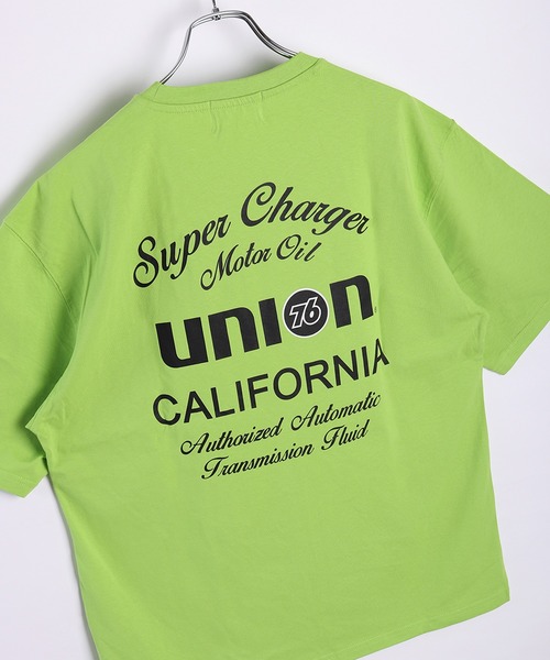 

76 Футболка с коротким рукавом, с резиновым принтом, лаймового цвета