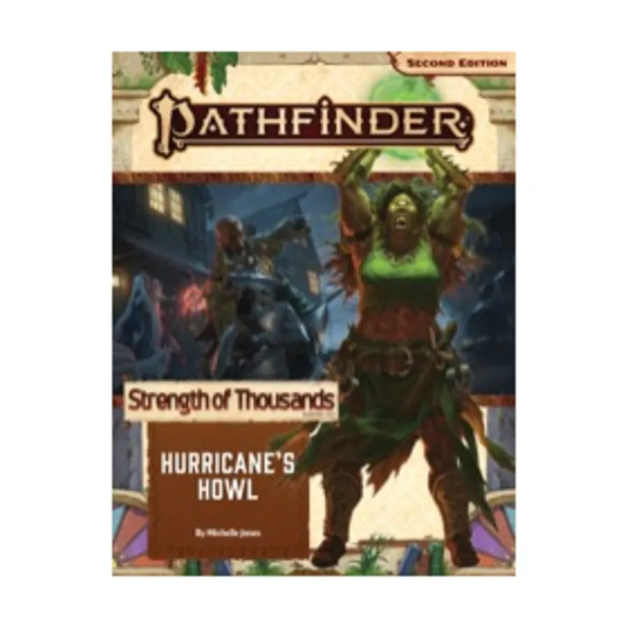 

#171 "Strength of Thousands #3 - Hurricane's Howl", Pathfinder Roleplaying Game (2nd Edition) - Adventure Path #145 - #174, мягкая обложка