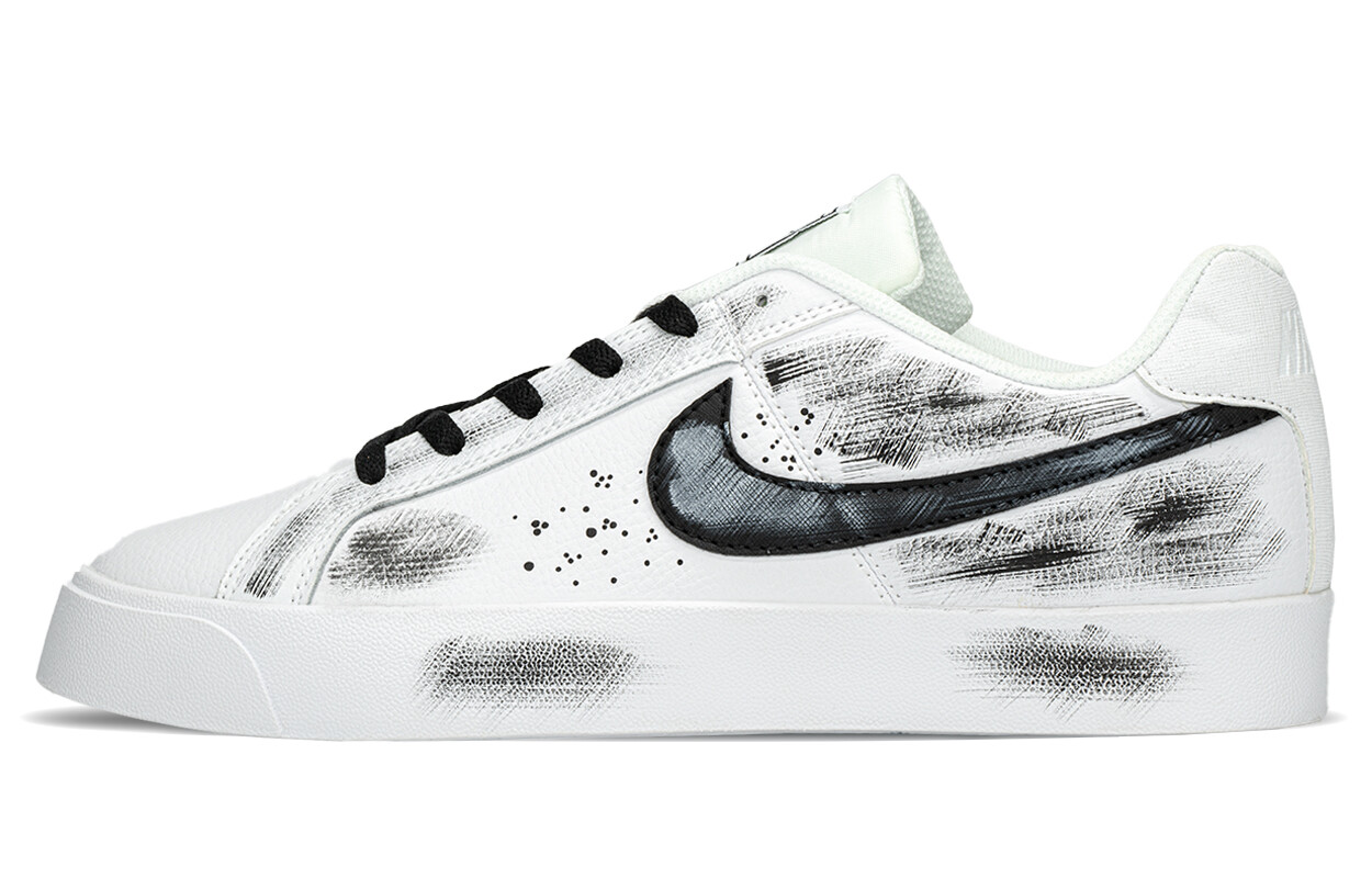 

Кроссовки для скейтбординга Court Royale, унисекс, низкие, черный/белый Nike