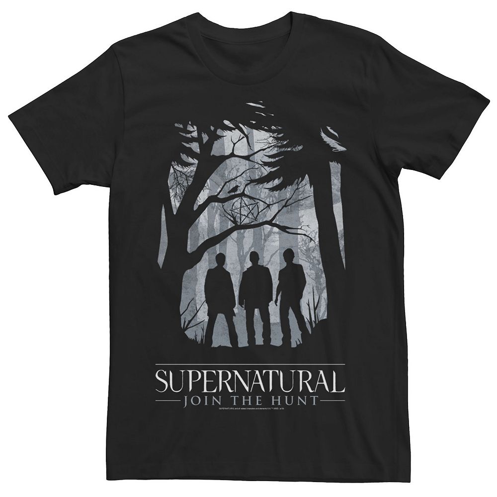 

Мужская футболка Supernatural Join The Hunt Licensed Character, черный