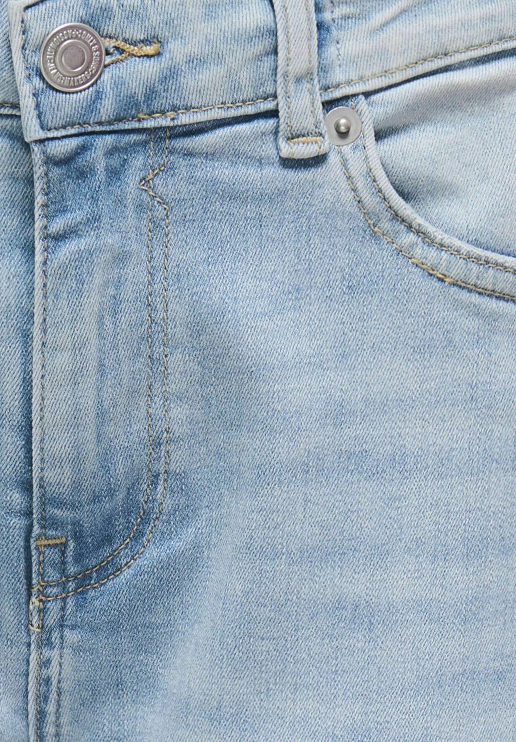 Джинсы облегающего кроя OSJYOKE MID RISE ONLY & SONS junior, цвет Light Blue Denim — фото 3