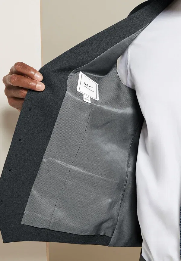 Классический жилет Next, charcoal grey, цвет угольно-серый — фото 4