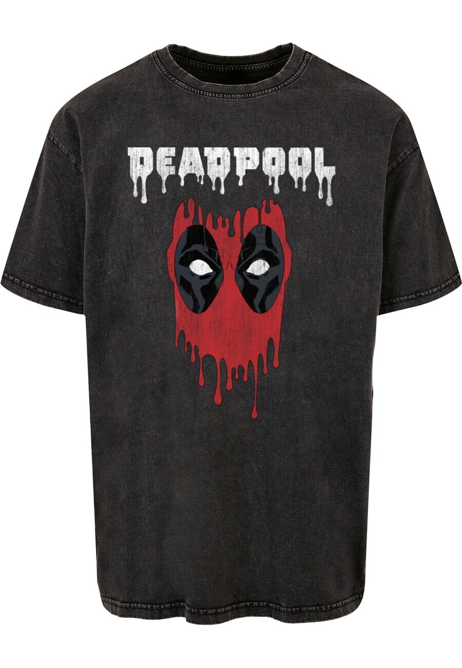

Классическая футболка ABSOLUTE CULT Shirt Deadpool - Dripping Head, черный