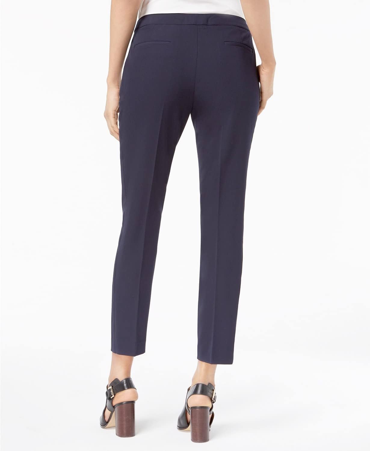Женские брюки Tommy Hilfiger Sloane с эластичной талией и щиколоткой, Midnight Multi — фото 2