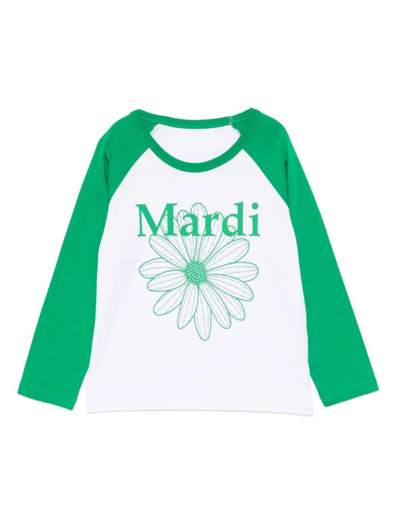 

Mardi Mercredi Les Petites футболка с логотипом, белый