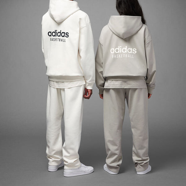 Штаны баскетбольные спортивные штаны Adidas, белый — фото 4
