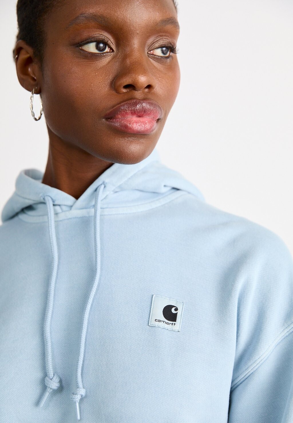 

Толстовка HOODED NELSON Carhartt WIP, светло-голубой