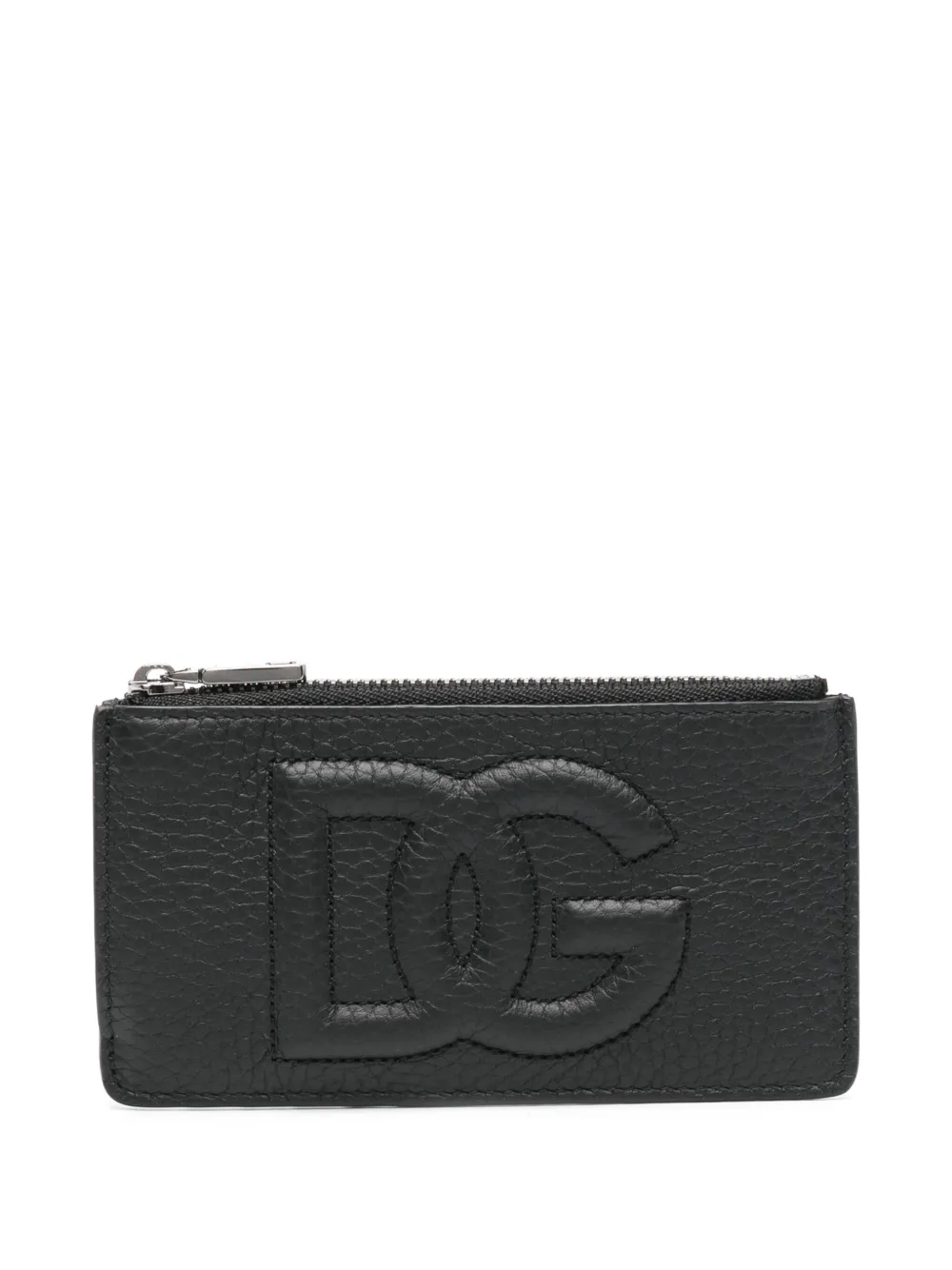 

Картхолдер с тисненым логотипом DOLCE & GABBANA, черный