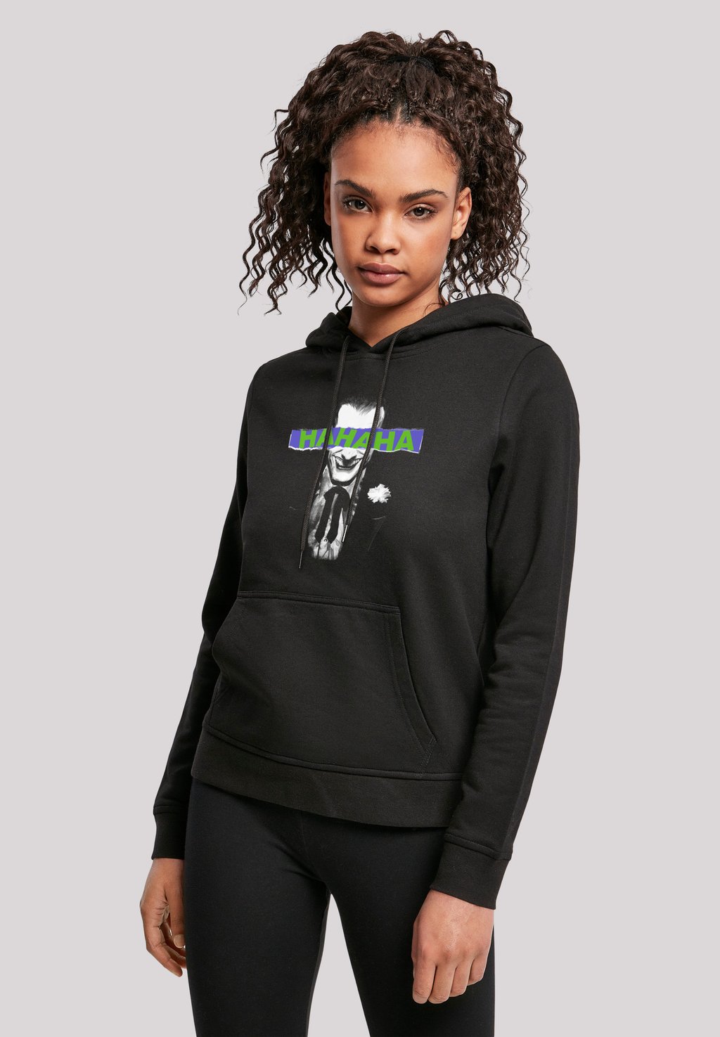 

Толстовка DC COMICS BATMAN THE JOKER HA HA HA - Hoodie F4NT4STIC, черный