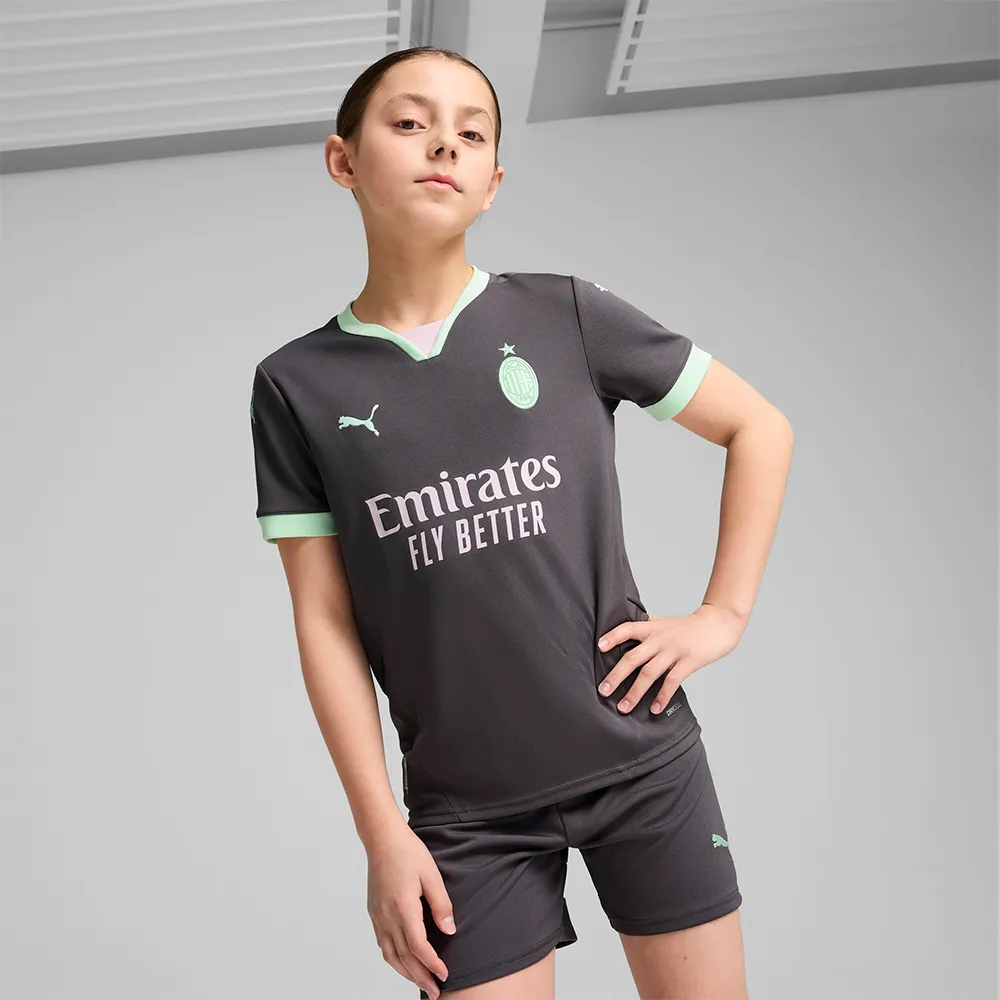 

Футболка с коротким рукавом Puma AC Milan 24/25 Third junior, серый