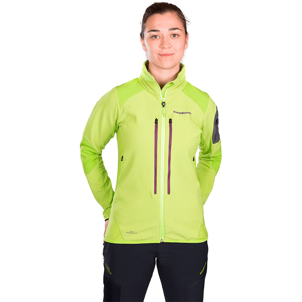 

Спортивная куртка Trangoworld Caubvick softshell, зеленый