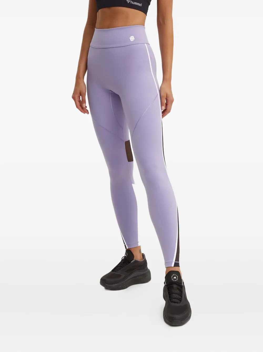 

Леггинсы с сетчатыми вставками Boss, фиолетовый