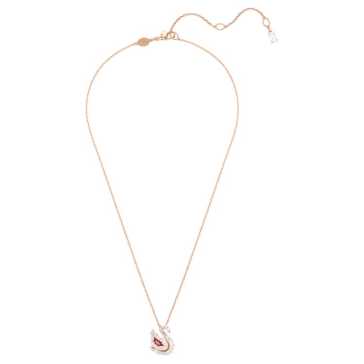 

Swarovski Кулон Swan из синтетического фианита унисекс красный