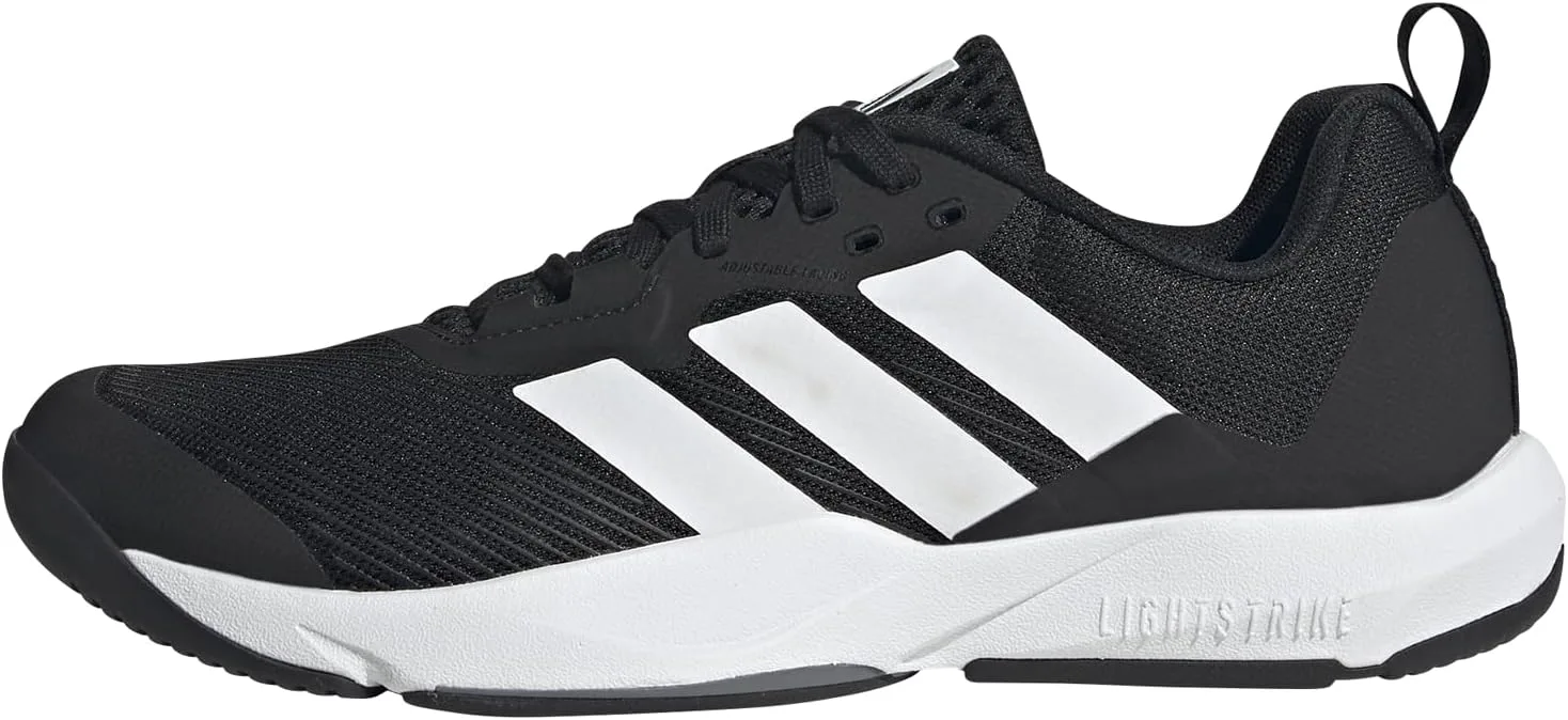 Мужские кроссовки Adidas Rapidmove 2 для тренировок, черно-белый — фото 4