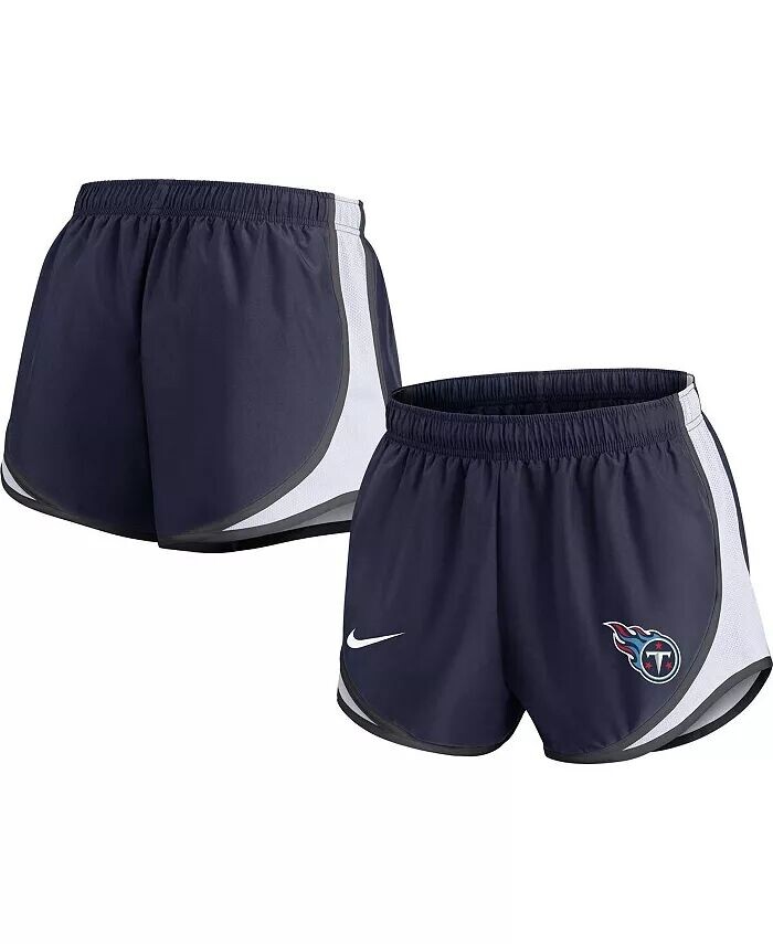 Женские шорты Navy Tennessee Titans Performance Tempo Nike — фото 2