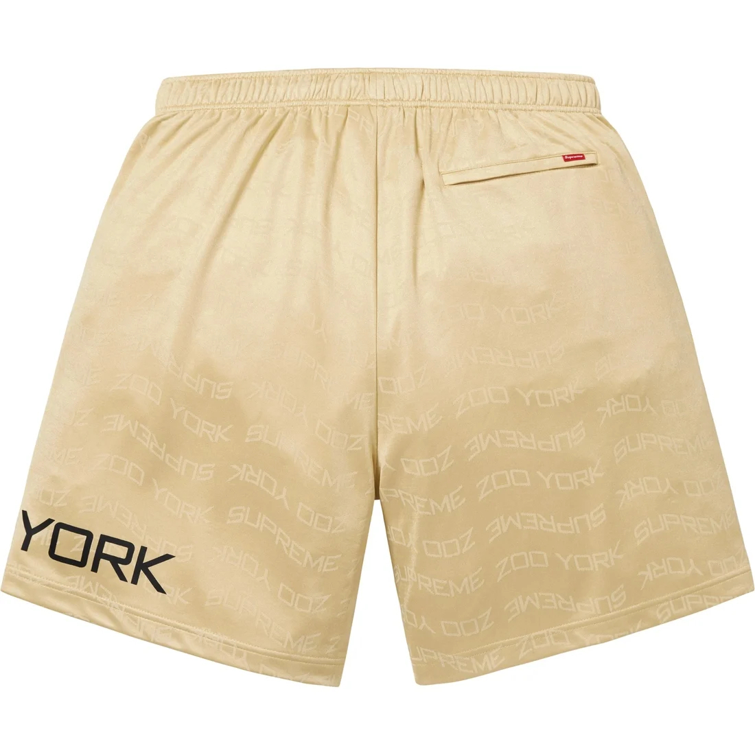 Футболка Zoo York Collaboration Soccer Bottoms Unisex Supreme, золото — фото 2