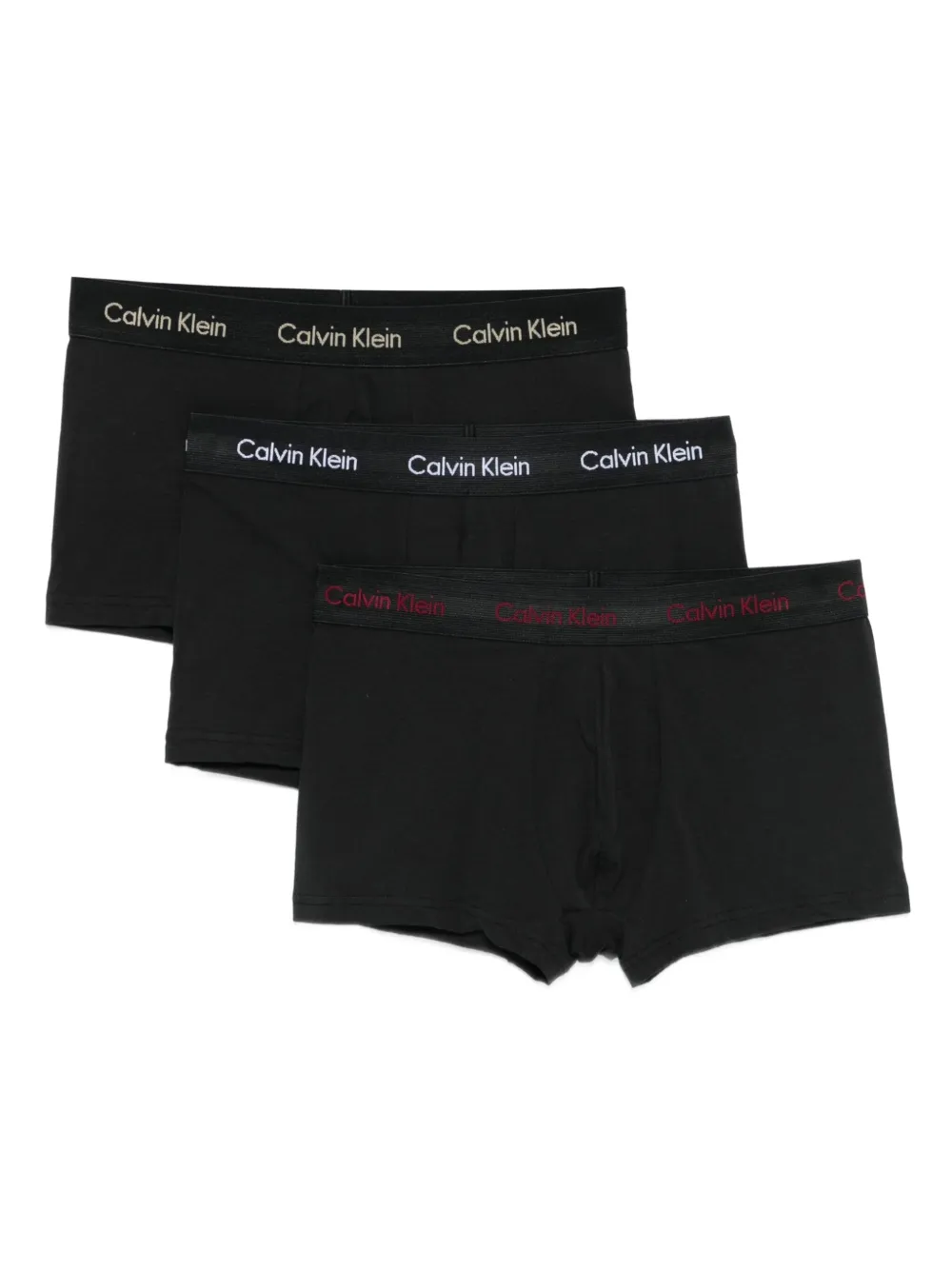 

Комплект из трех боксеров с логотипом Calvin Klein Underwear, черный