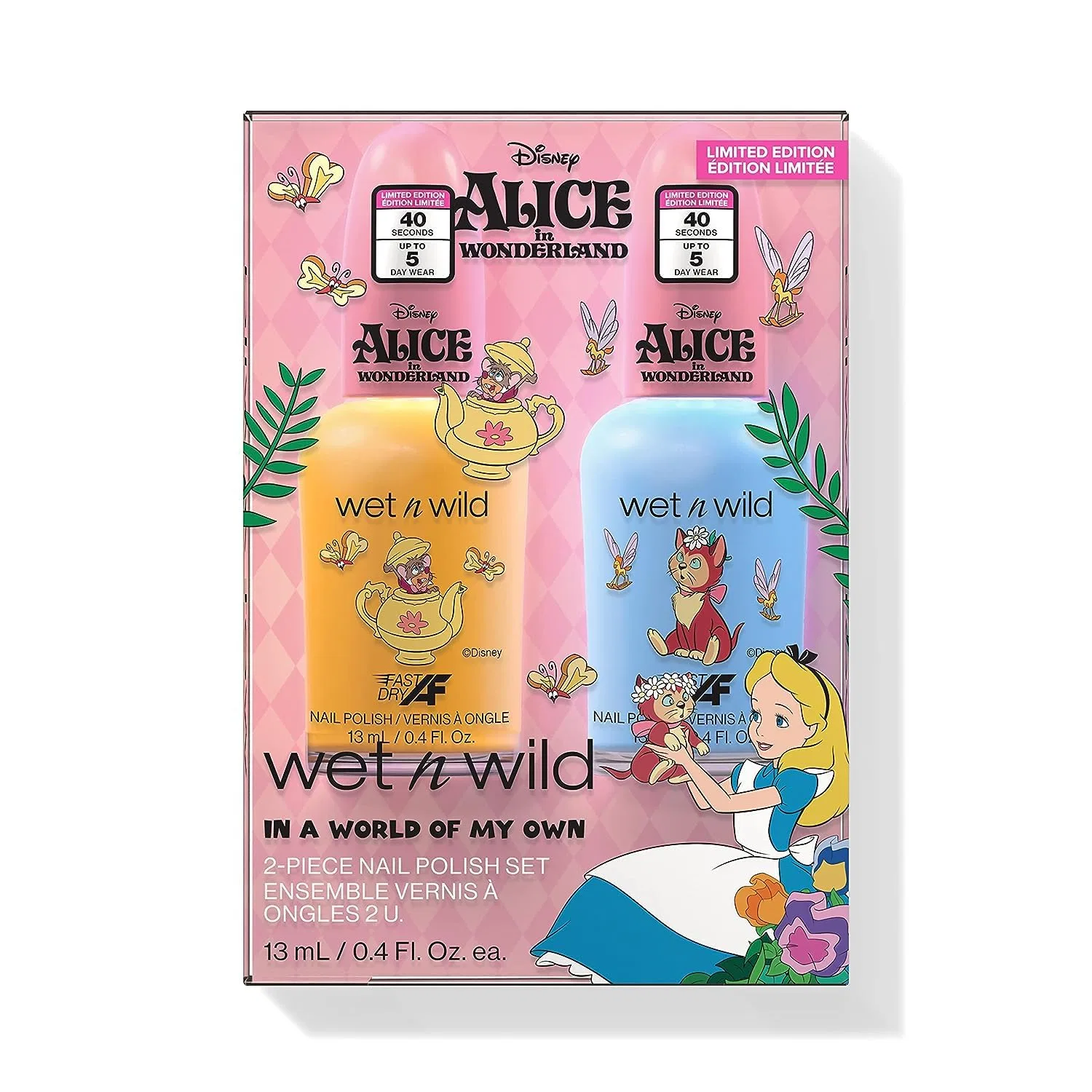 Набор лаков для ногтей Wet n Wild «Alice im Wunderland», 2 шт. Wet N Wild — фото 2