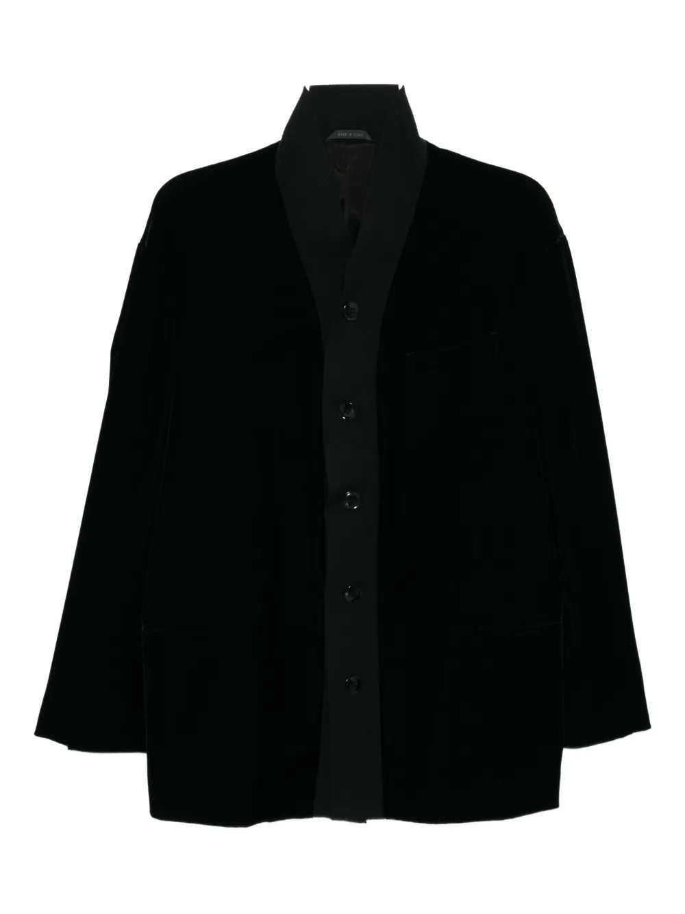 

Однобортный пиджак GIORGIO ARMANI, черный