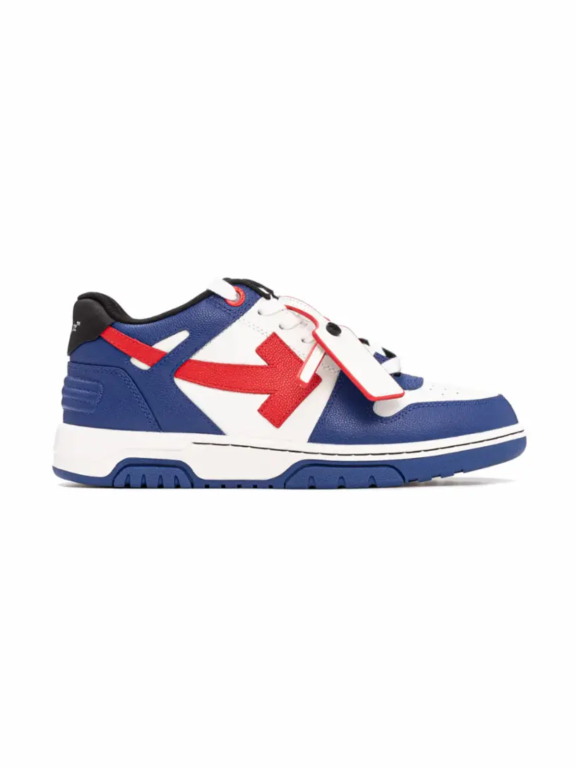 

Кожаные кроссовки Out of Office Off-White, мультиколор