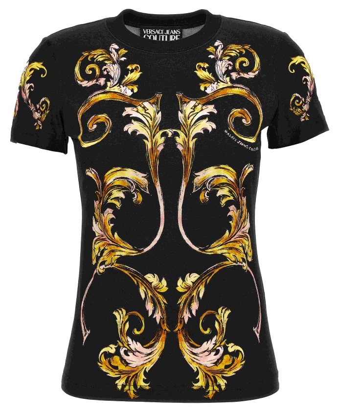 

Размещенная футболка Versace Jeans Couture, черный