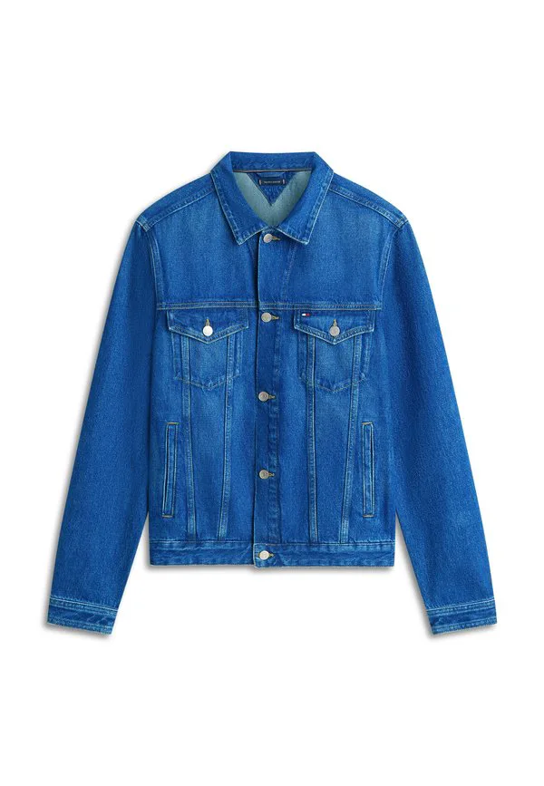 Джинсовая куртка дальнобойщика Tommy Hilfiger, Blue — фото 4