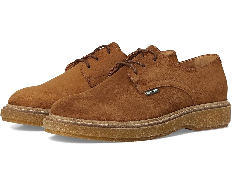 

Мужские оксфорды Barbour Harefield Derby Shoe, Toffee Suede