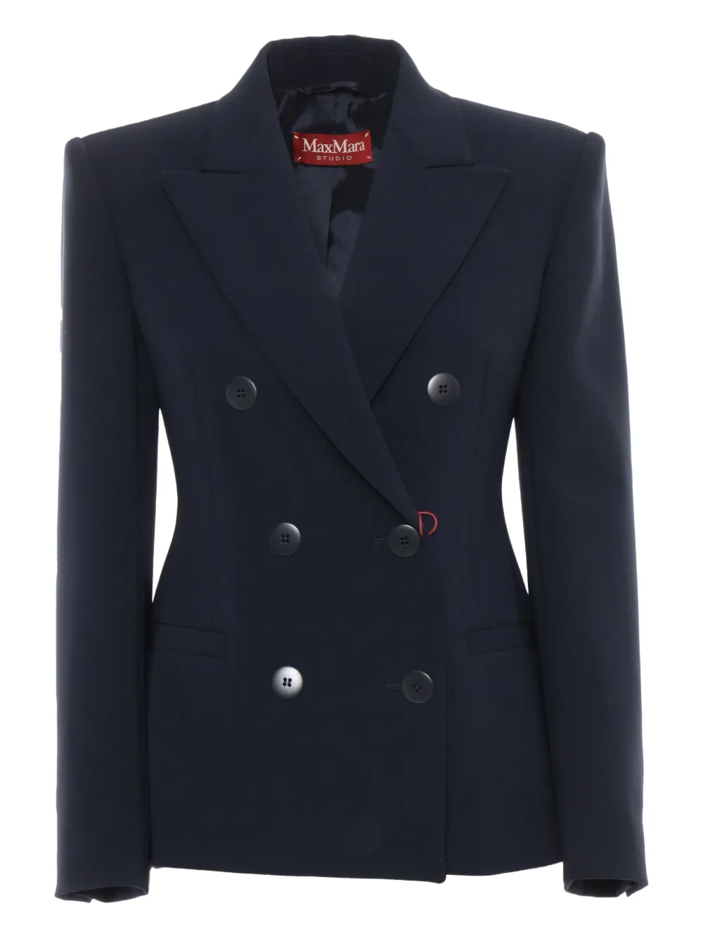 

Двубортный блейзер Key MAX MARA, синий