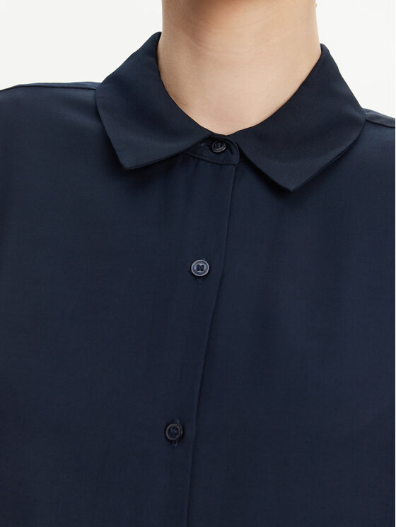 Свободная рубашка WW0WW44683 Tommy Hilfiger, синий — фото 4