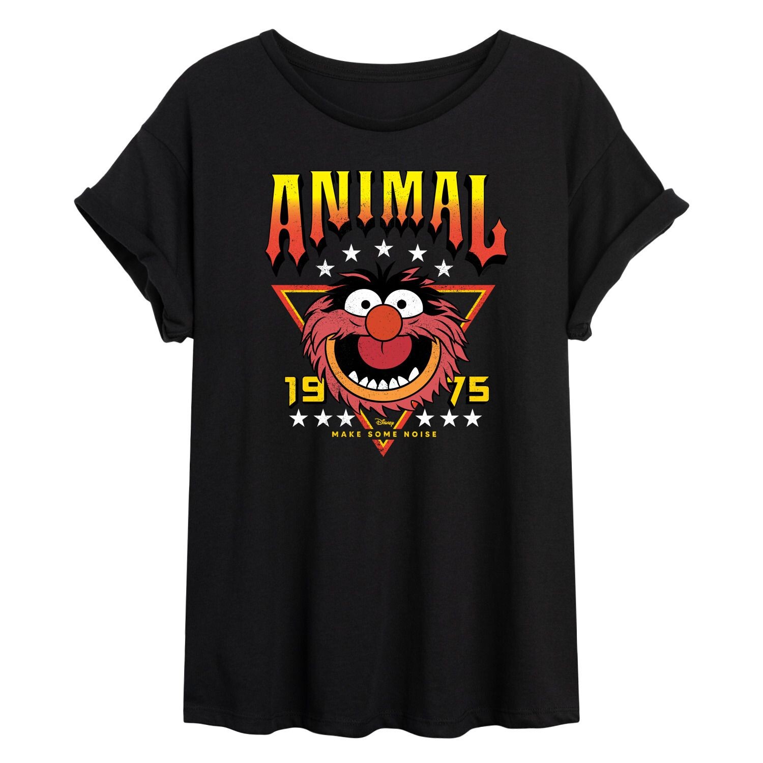 

Струящаяся футболка Disney's The Muppets Juniors Animal Band Licensed Character