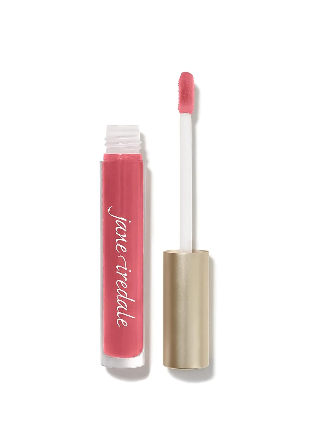 jane iredale HydroPure Hyaluronic Lip Gloss, увлажняющий блеск для губ с гиалуроновой кислотой, разглаживает и питает, нелипкий, с ароматом ванили, веганский и cruelty free, Spiced Peach