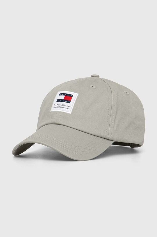 

Хлопковая бейсболка Tommy Jeans, зеленый
