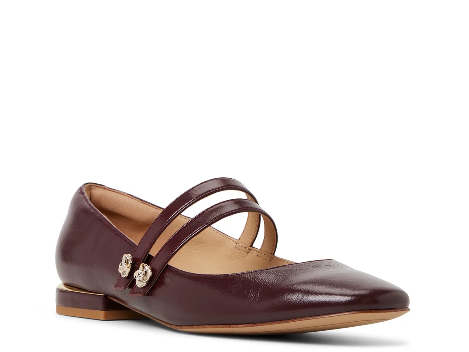 Балетки Ted Baker Maryam Mary Jane Flat, бордовый