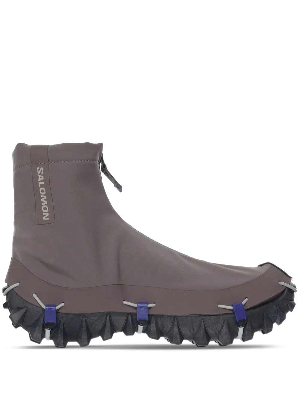 Ботинки женские Salomon Snowclog Advance текстильные с массивной подошвой, коричневый
