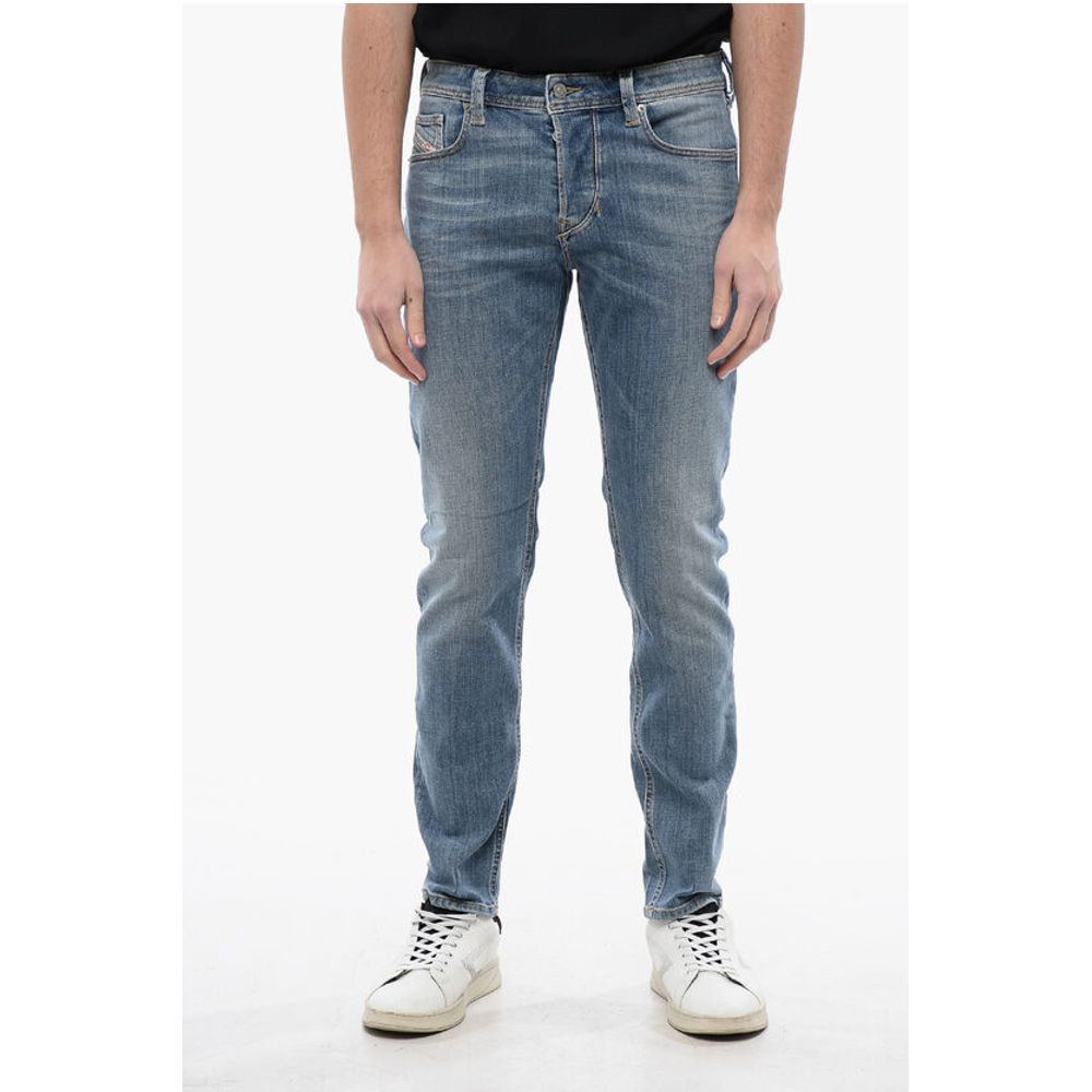 

Синие хлопковые джинсы Деним Diesel, Blue