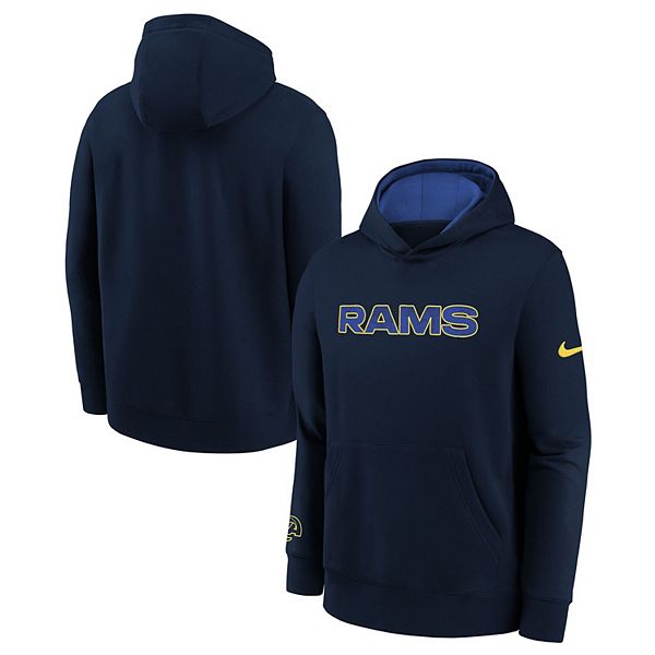 Худи los angeles rams 2025 rivalries collection midnight blue Nike — фото 2