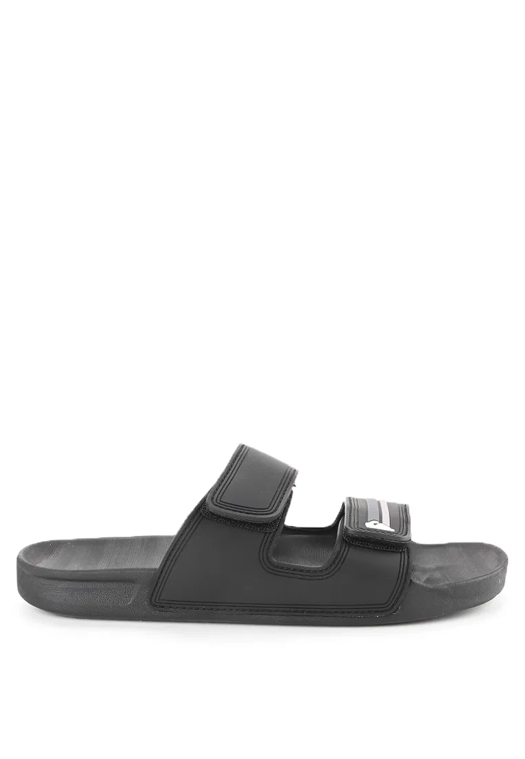 Сандалии мужские, двойная регулировка, Sunset Slide Quiksilver, черный