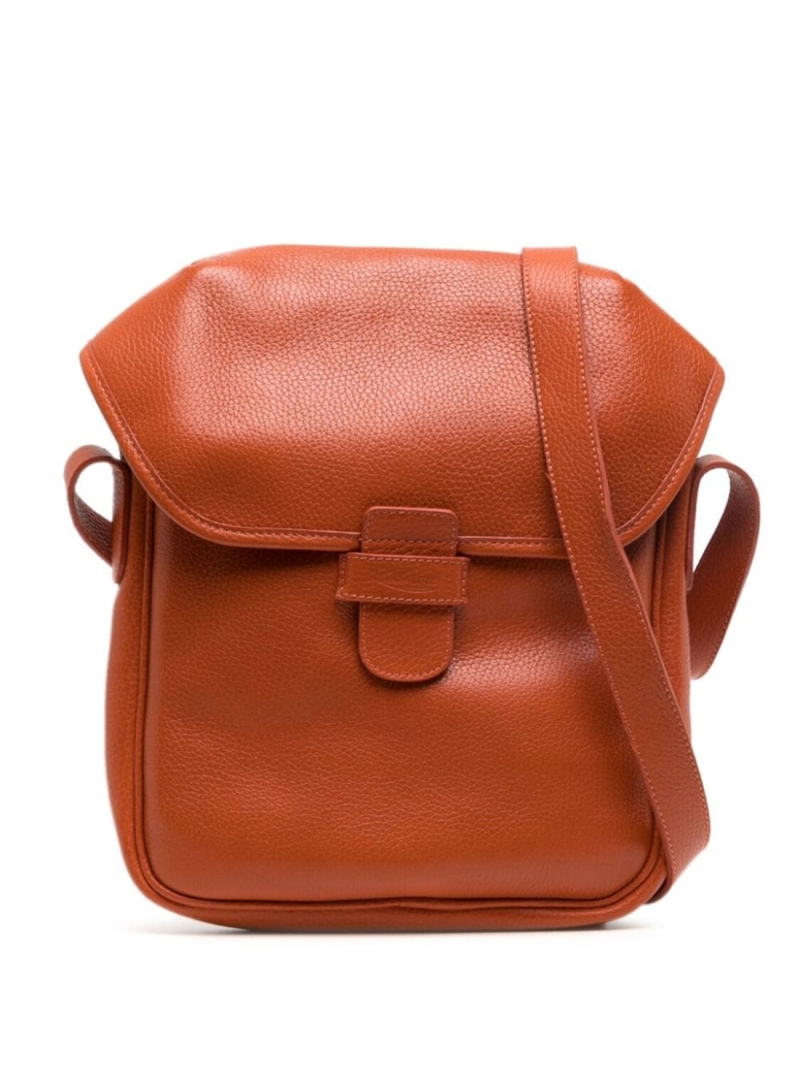 

Leathersmith Of London сумка на плечо с тисненым логотипом, оранжевый