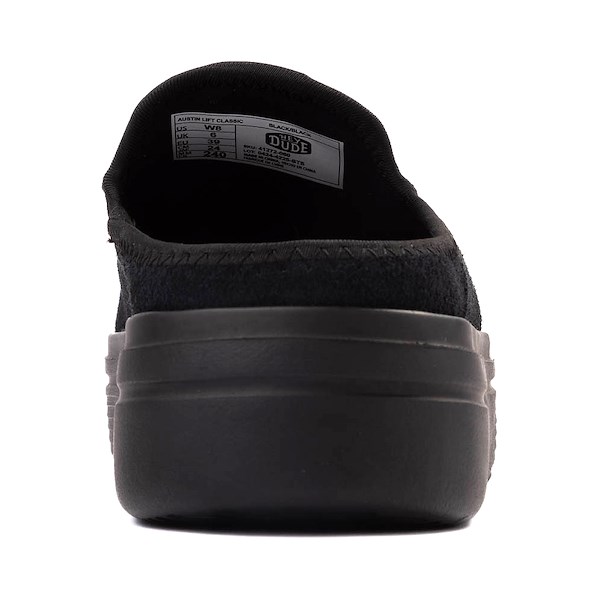 Сабо Womens HEYDUDE Austin Lift Classic Clog, цвет Black Monochrome — фото 4