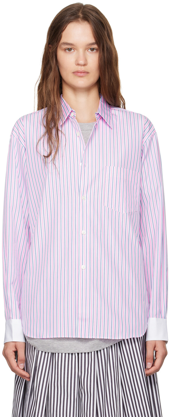 

Рубашка в разноцветную полоску Comme des Garcons Shirt