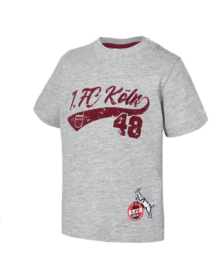 

Футболка T-Shirt Constantinstrasse серого цвета Fußballverein 1. FC Köln, Серый, Футболка T-Shirt Constantinstrasse серого цвета Fußballverein 1. FC Köln