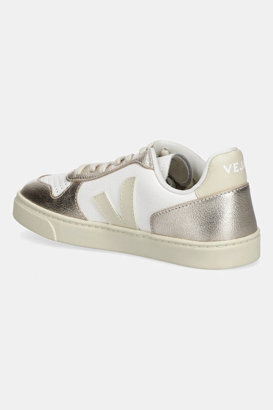 Маленькие детские кожаные кроссовки V-10 Laces Veja, золотой — фото 3