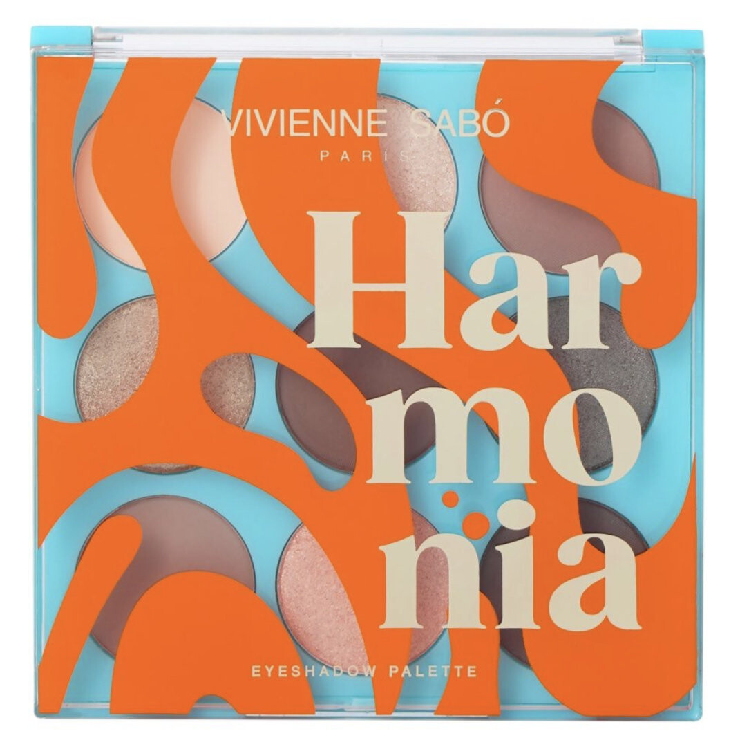 

Вивьен Сабо, Палитра теней для век Harmonia 02 (13,5 г) Vivienne Sabó