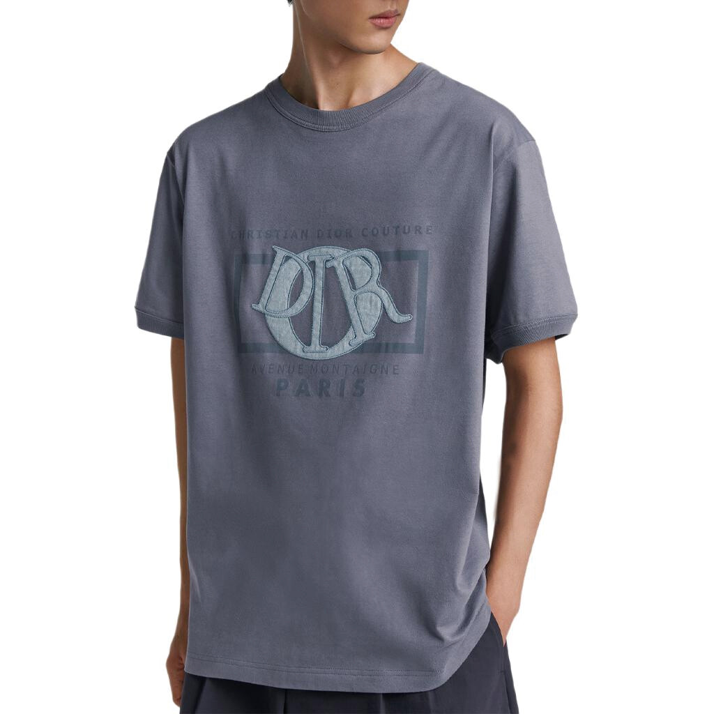 Футболка Dior Relaxed-Fit, серый