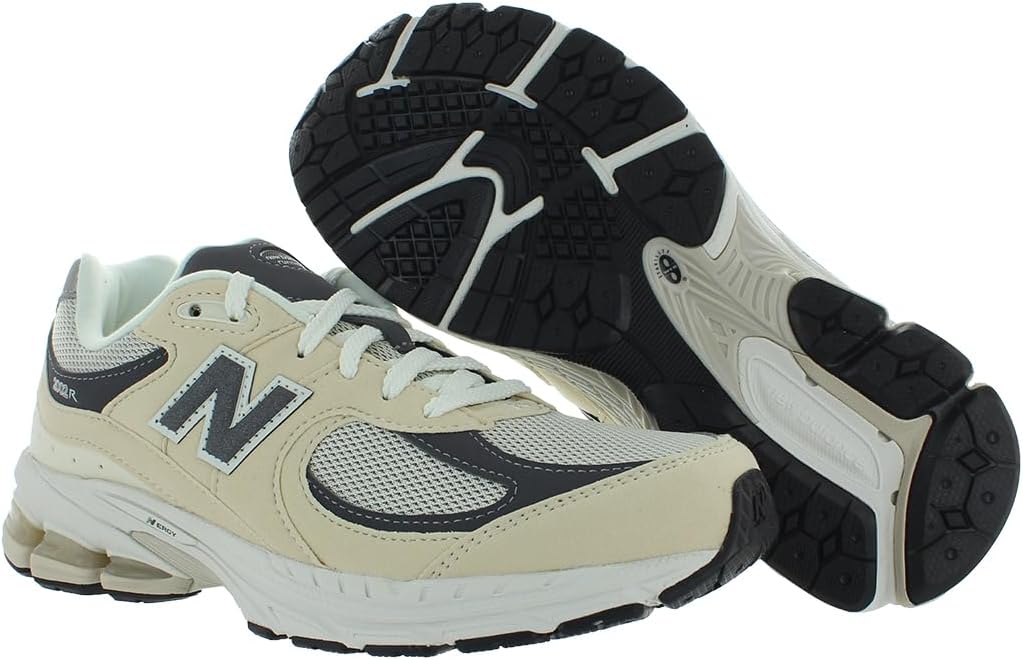 Кроссовки New Balance 2002 для мальчиков, серый/бежевый — фото 4