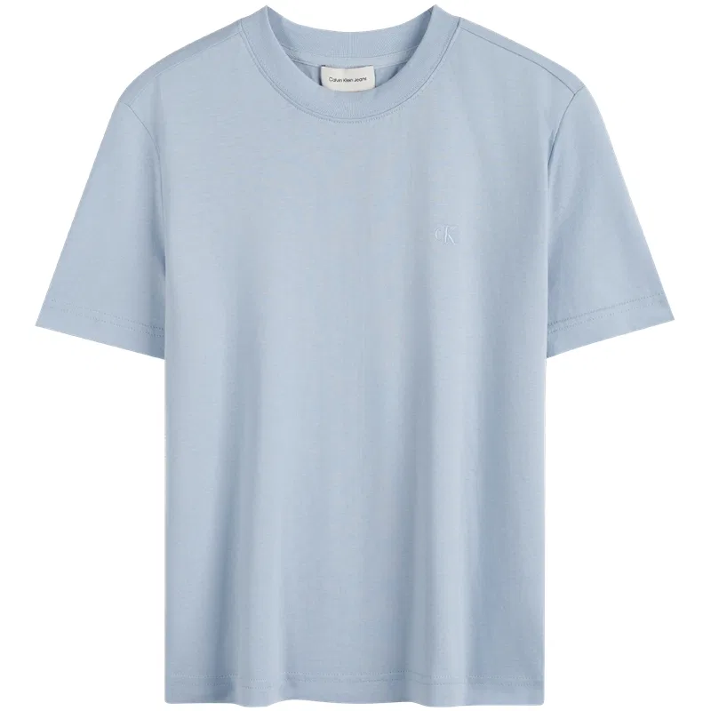 Футболка женская SS25 Calvin Klein, Q3M-Sunny Mountain Blue — фото 4