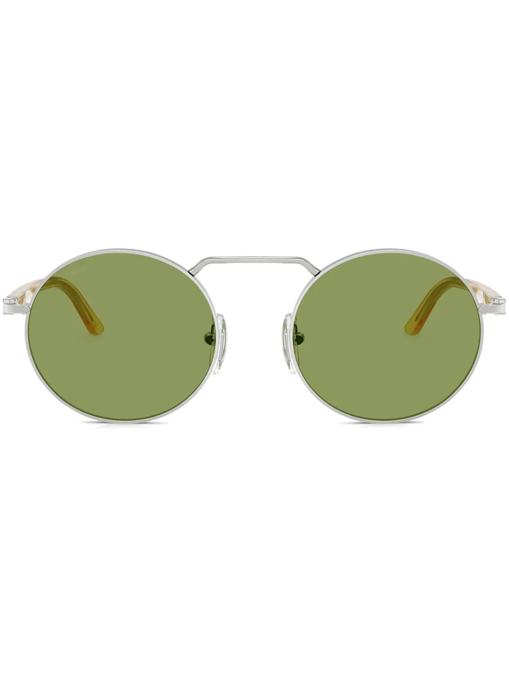 

Солнцезащитные очки в круглой оправе Persol, серебяный