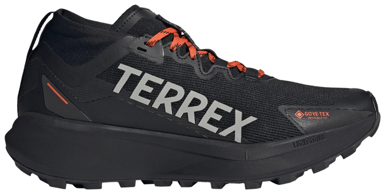 

Кроссовки adidas Terrex Agravic Mid GORE-TEX 'Black Grey Semi Impact Orange', черный