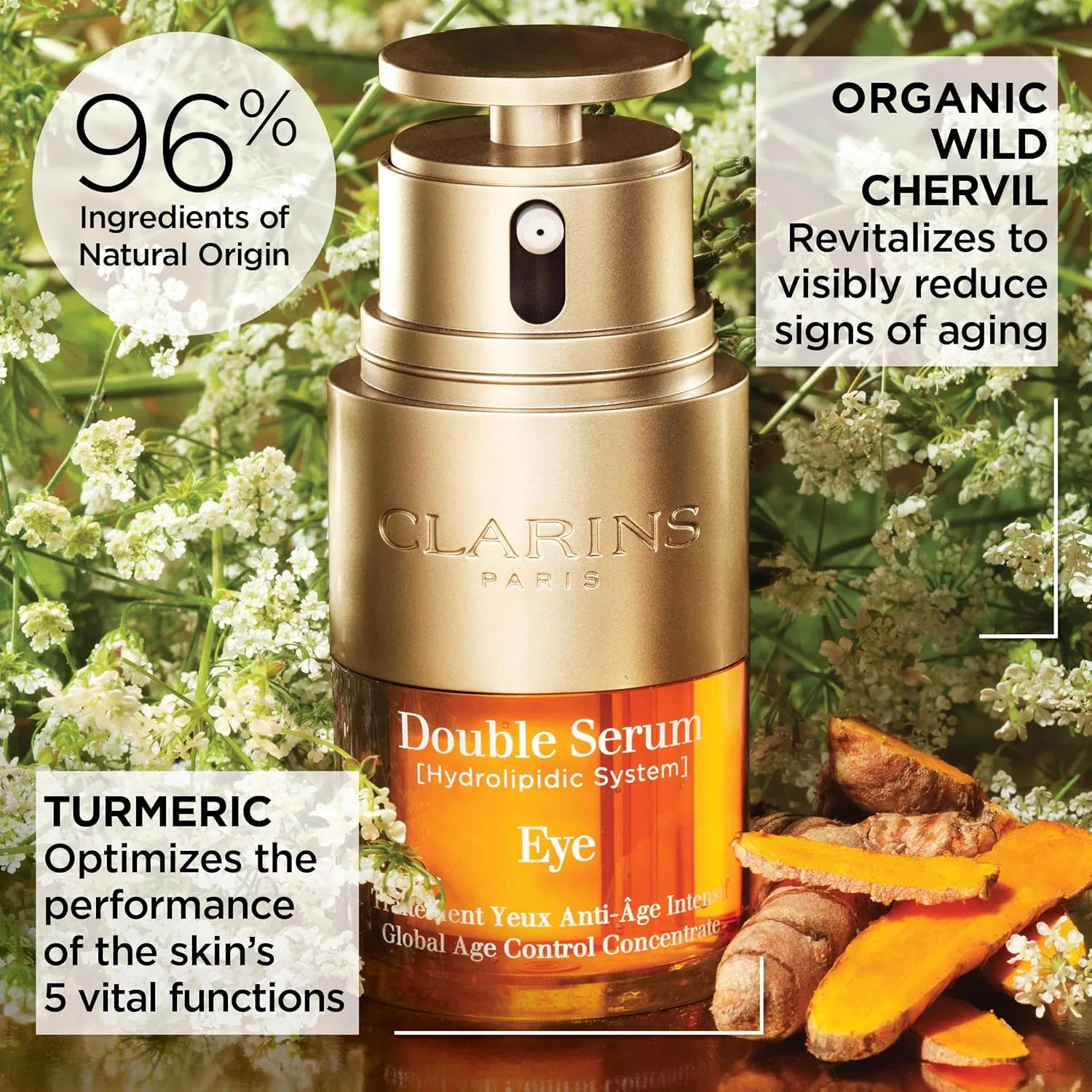 Сыворотка для глаз Double Salem Eye, Clarins, 20 мл — фото 3