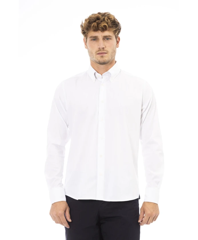 

Рубашка на пуговицах «Гармония» среднего размера Baldinini, белый